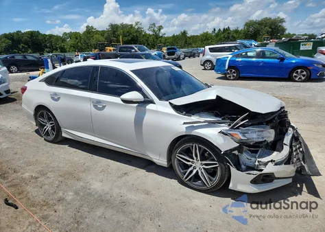 2021 Honda Accord Touring из США, поврежденный, VIN 1HGCV2F99MA033810